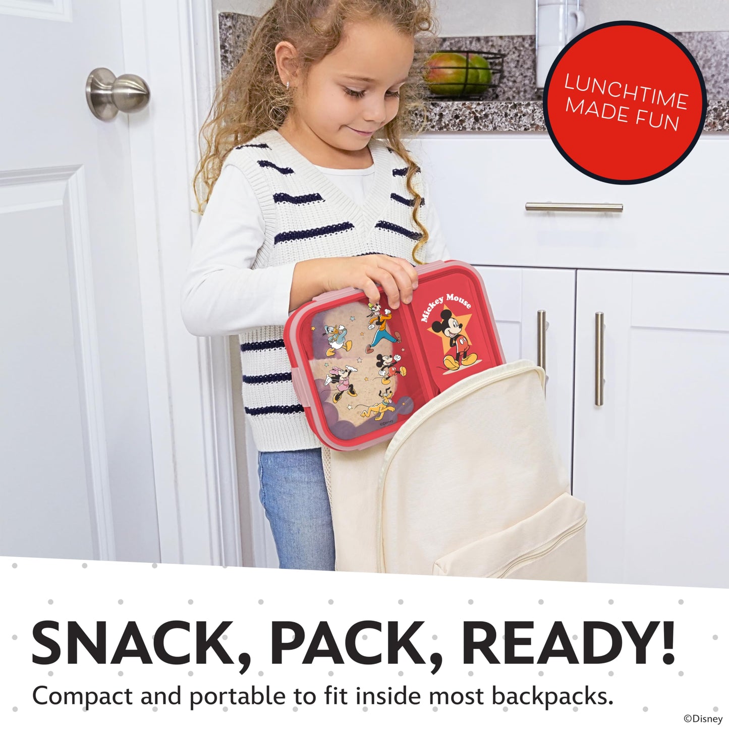 Disney Bento Box - Reusable Lunch Container