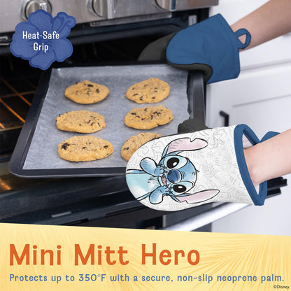 Disney Kitchen Towels & Mini Mitts Set - 4 Piece Bundle