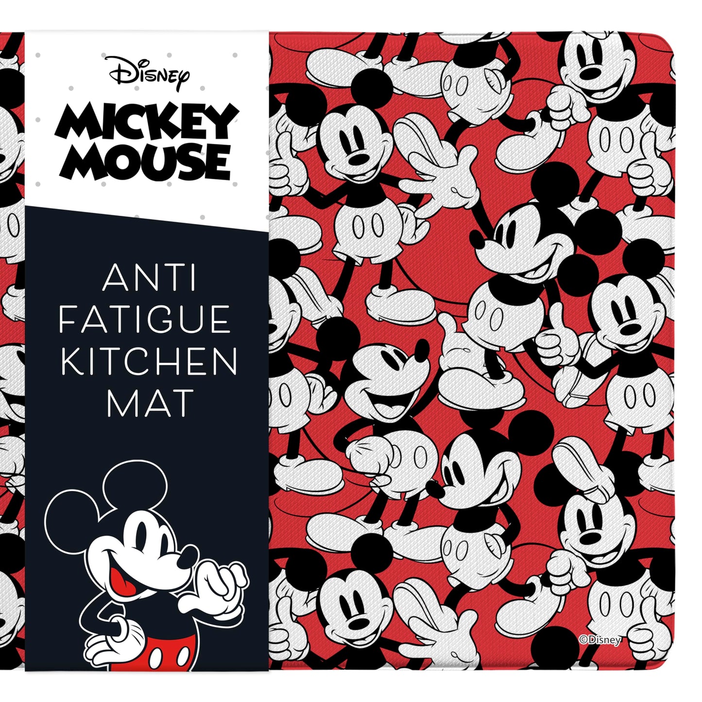 Disney Anti-Fatigue Kitchen Mat - Cushioned, Non-Slip