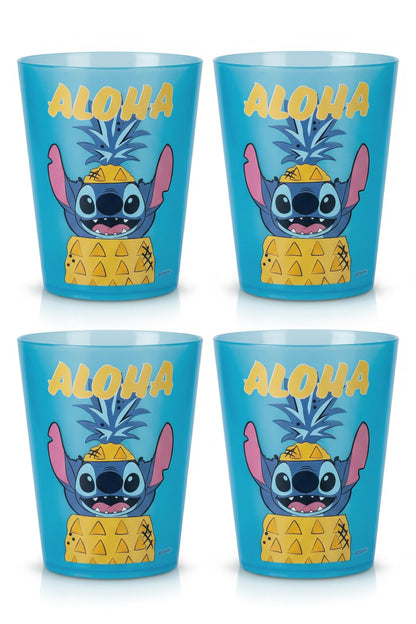 Disney Plastic Cups – 4 Pack 16 oz BPA-Free Stackable Tumblers