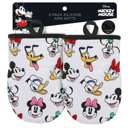 Disney Mini Oven Mitts - Silicone Grip, 2 Pack