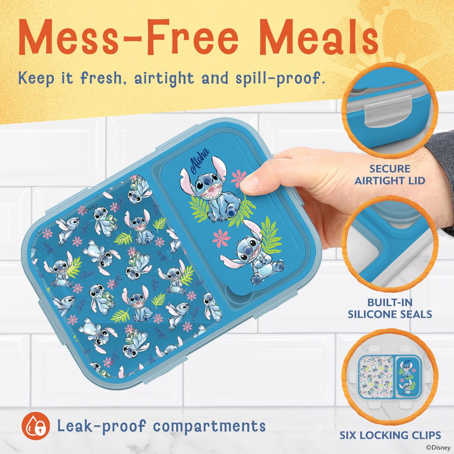 Disney Bento Box - Reusable Lunch Container