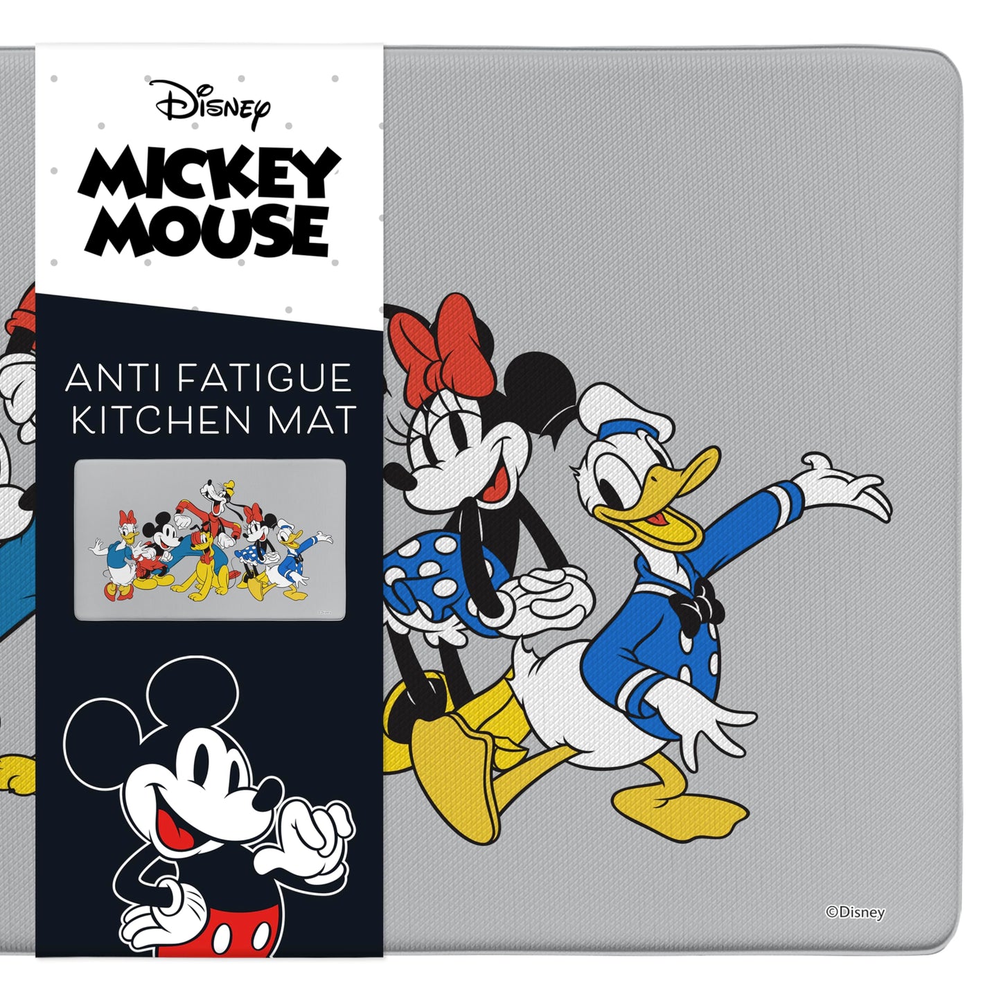 Disney Anti-Fatigue Kitchen Mat - Cushioned, Non-Slip