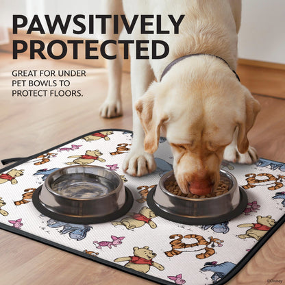 Disney Dish Drying Mats - Absorbent Counter Mat, 2 Pack