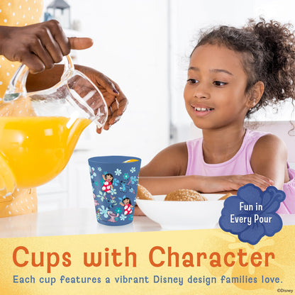 Disney Plastic Cups – 4 Pack 16 oz BPA-Free Stackable Tumblers